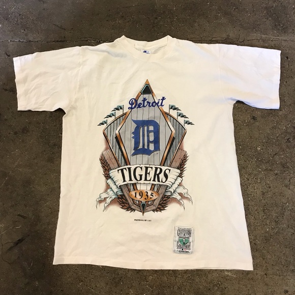 1993 Detroit Tigers Starter Tee 🔥 - Picture 1 of 5